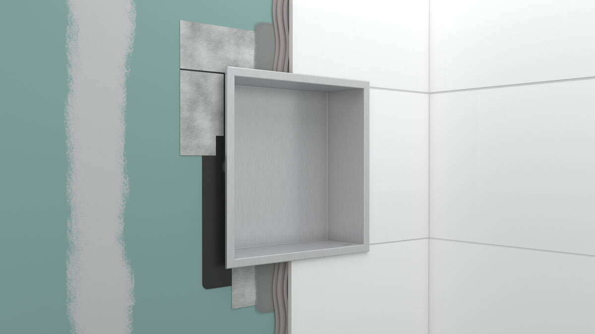 Hansgrohe Accessories Xtrastoris Original Wall Niche With Frame 300 600 100 Item No Hansgrohe Int