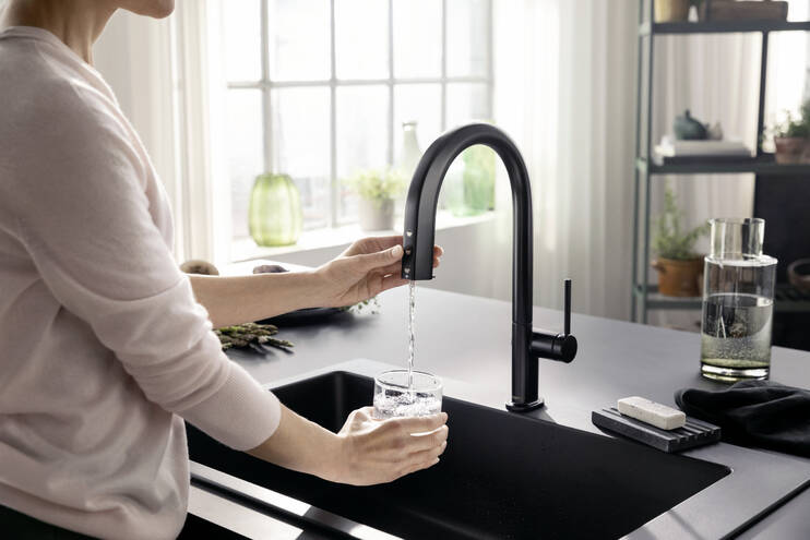 Close-Up: SodaSystem 210  med uttrekkbar tut