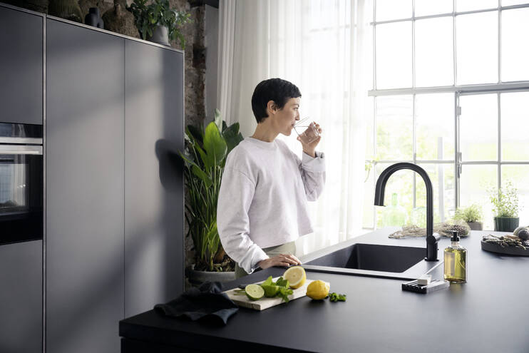 Close-Up: SodaSystem 210  med uttrekkbar tut