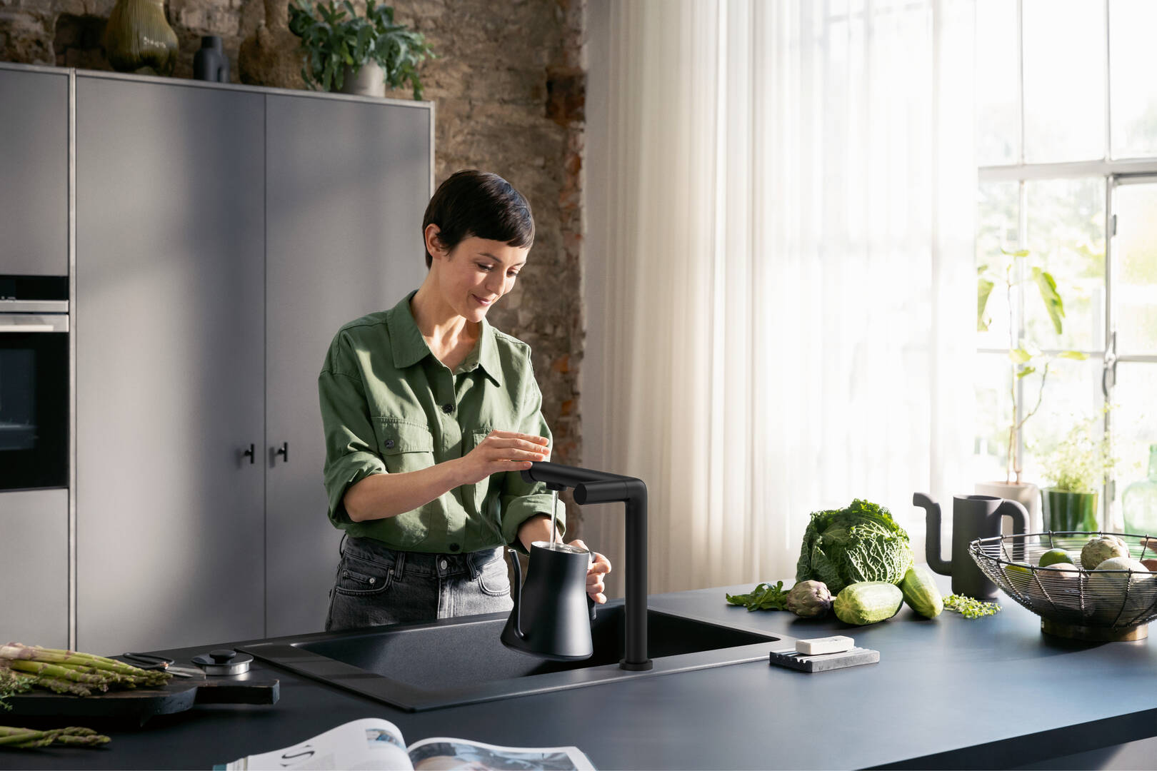 Close-up: keukenkraan 1jet  starter set