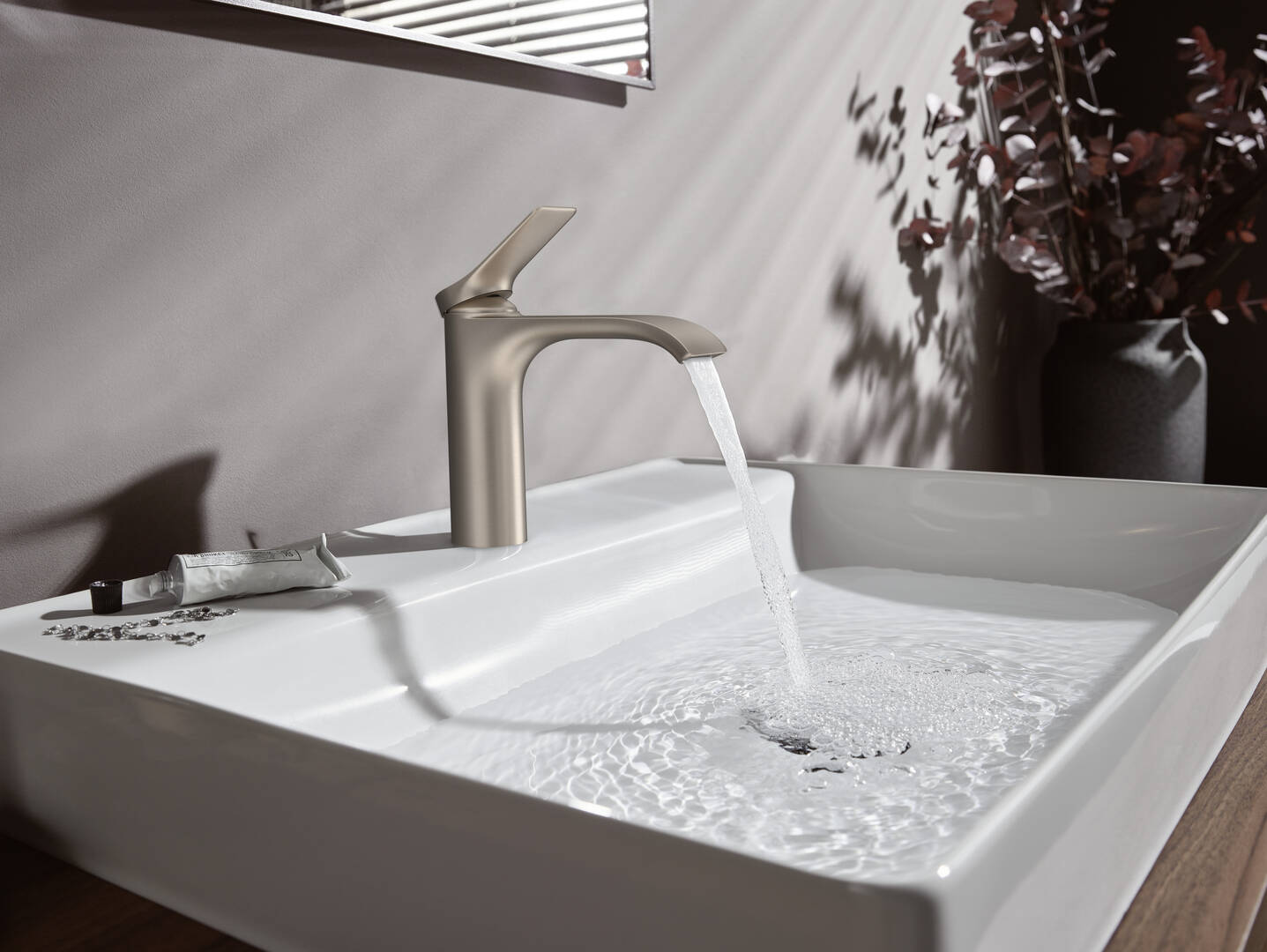 Cận cảnh: Single lever basin mixer 110 with pop-up waste set 1