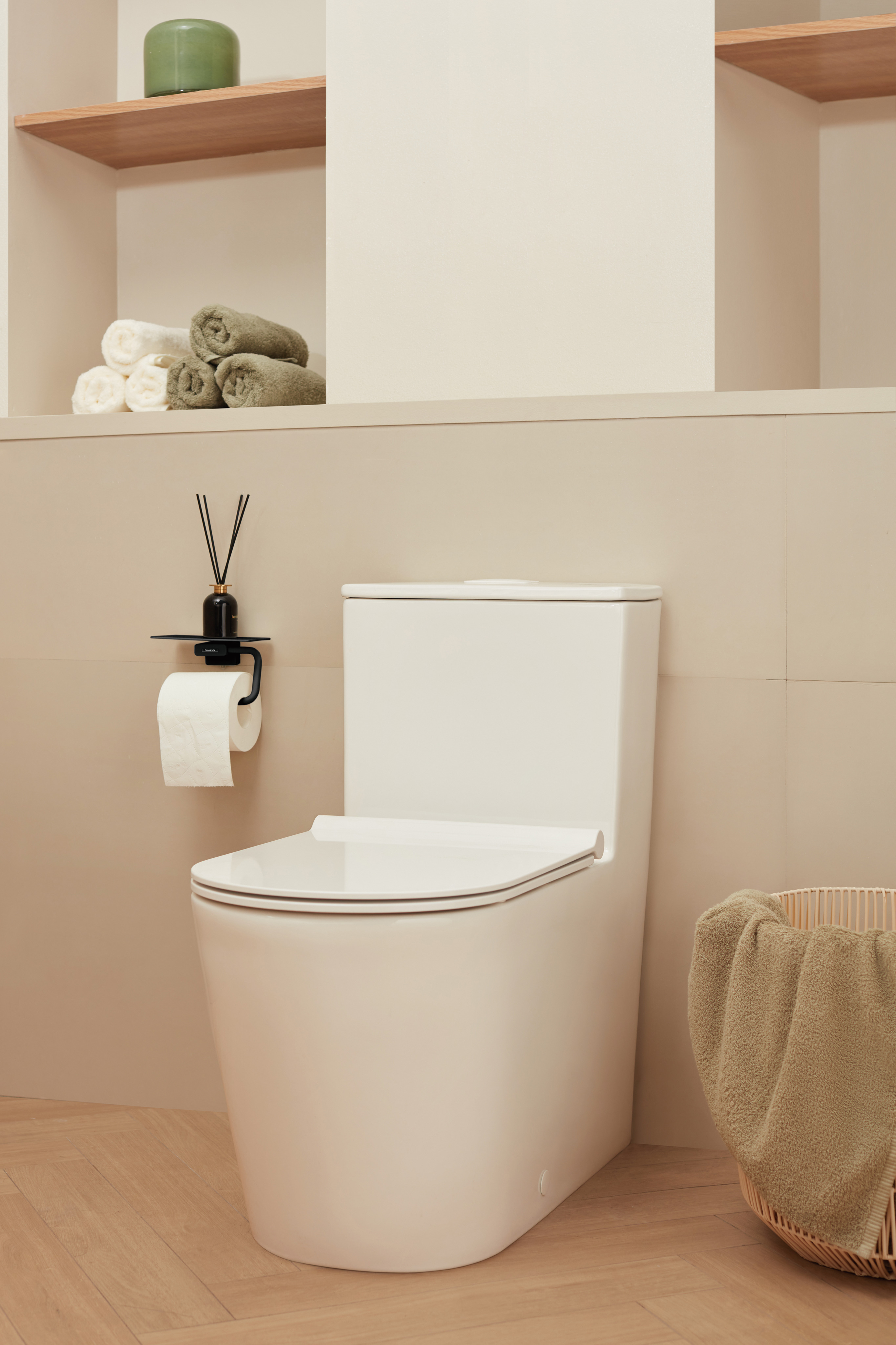 放大: WC seat and cover sandwich and removable with SoftClose 5