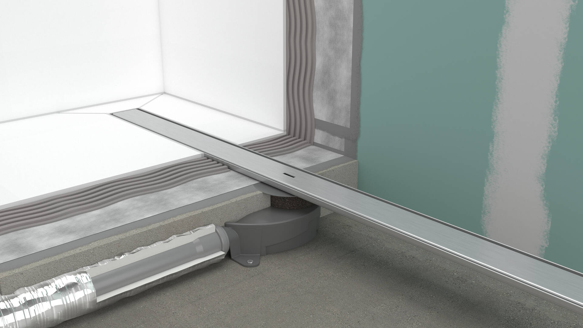 hansgrohe Shower drains RainDrain Allround, Complete set shower drain