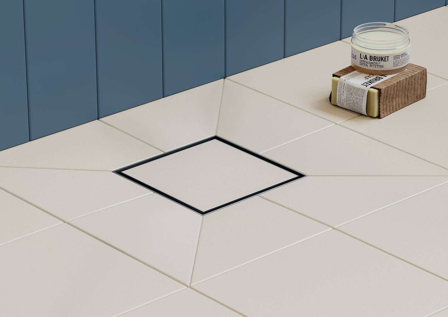 hansgrohe Caniveaux de douche RainDrain Brilliance, Siphon de douche