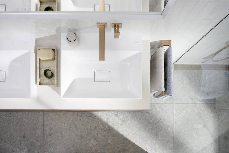 Close-Up: Spiegel mit LED-Beleuchtung 1600/50 kapazitiver Berührungssensor 15