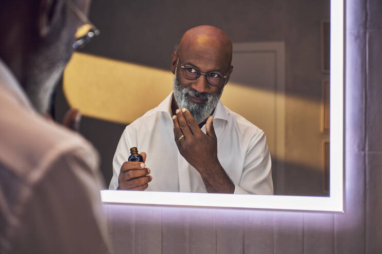 Close-Up: Spiegel mit LED-Beleuchtung 1600/50 kapazitiver Berührungssensor 7