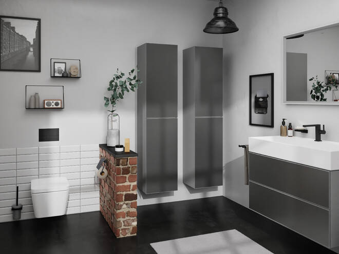 Close-Up: Toilettenbürstenhalter Wandmontage 2