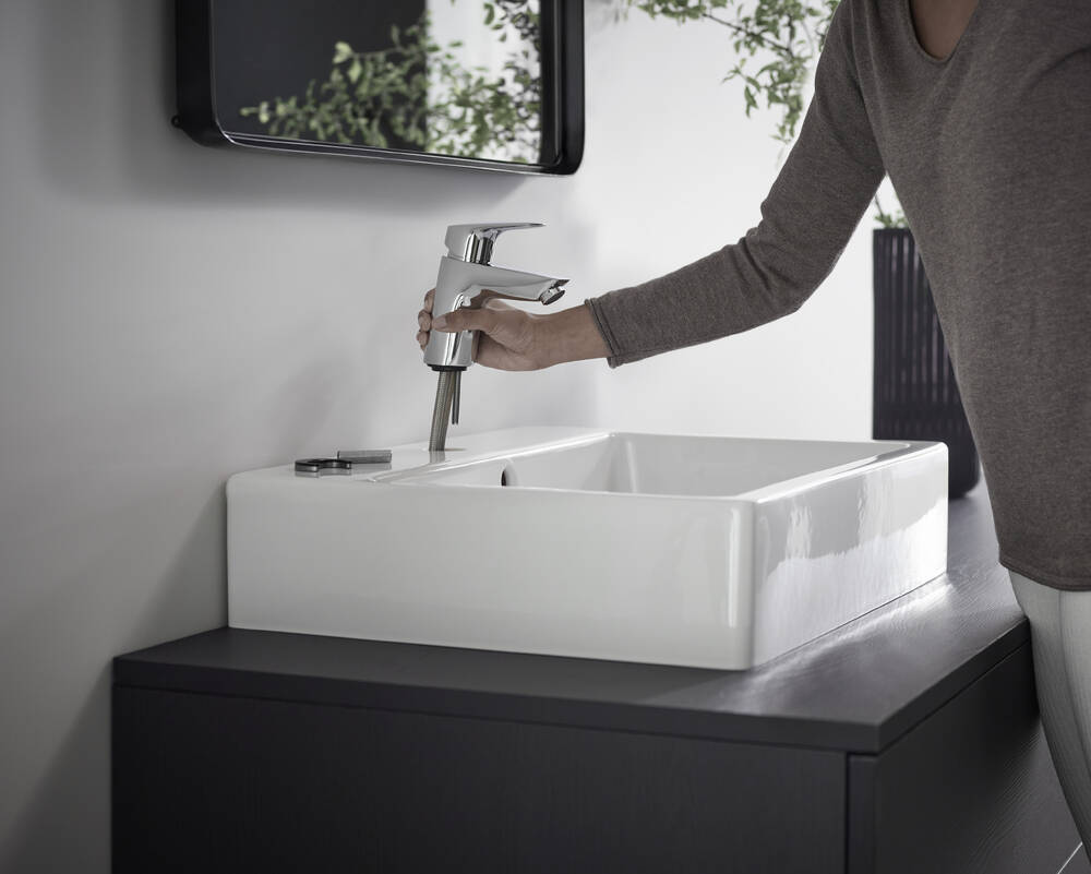 hansgrohe Washbasin mixers: Logis, Single lever basin mixer 70 with ...