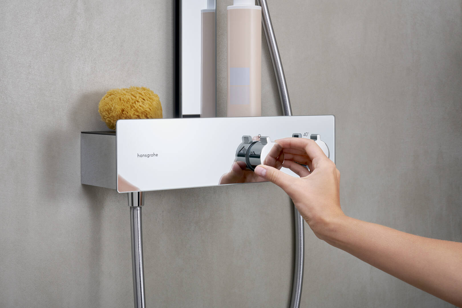 hansgrohe Shower pipes Rainfinity, 1 spray mode, Item No. 26853000