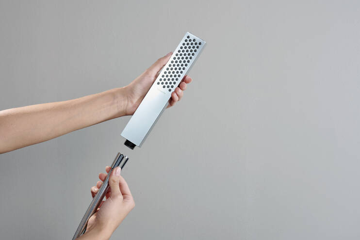 Close-up: Baton hand shower 100 1jet EcoSmart+ 5