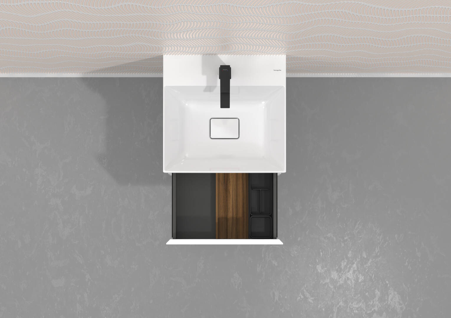 Primo piano: Set interno cassetto 320 per base sottolavabo 480/475 1