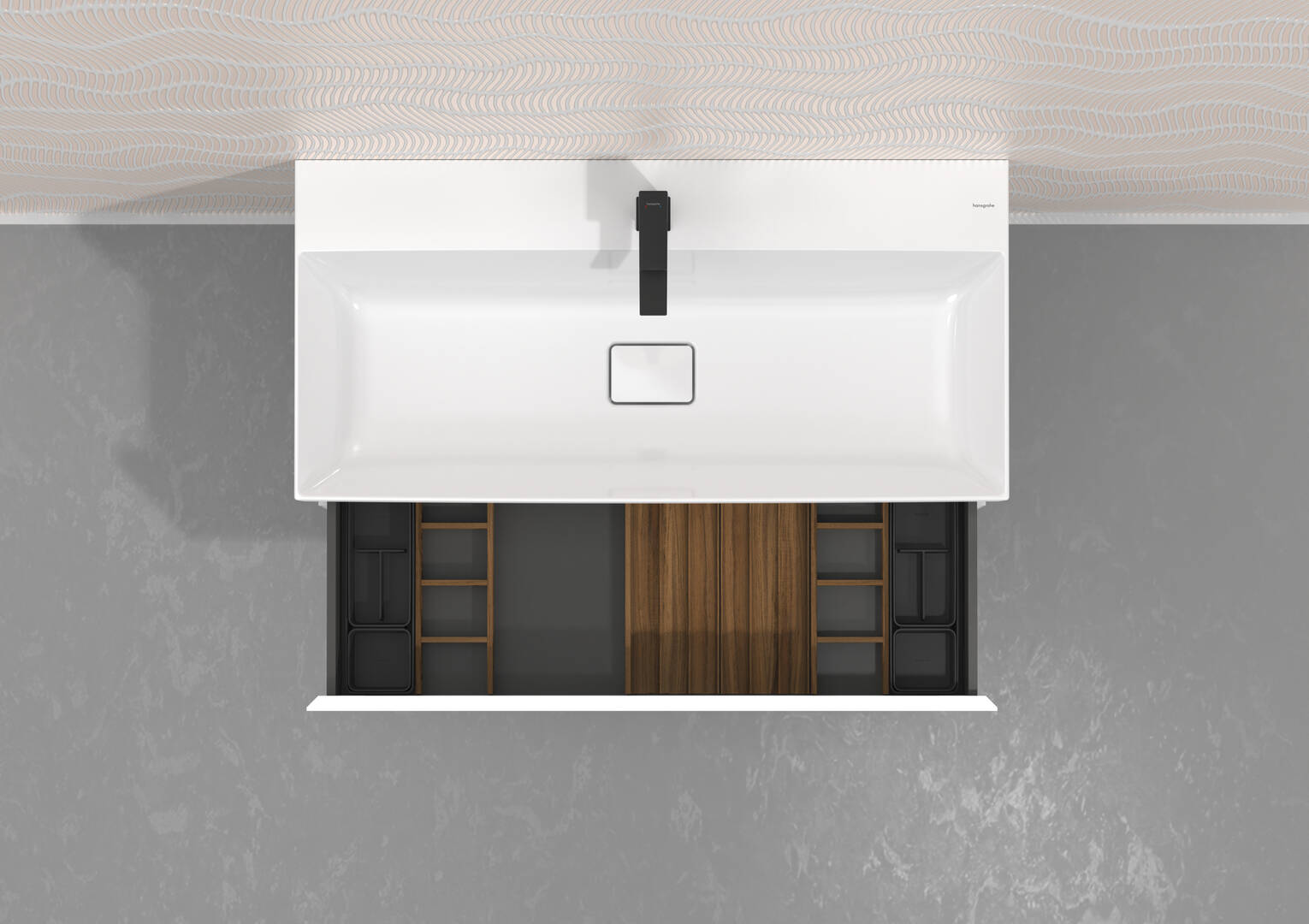 Primer plano: Set interior para cajones 320 mueble de baño 980/475 y 980/550 1