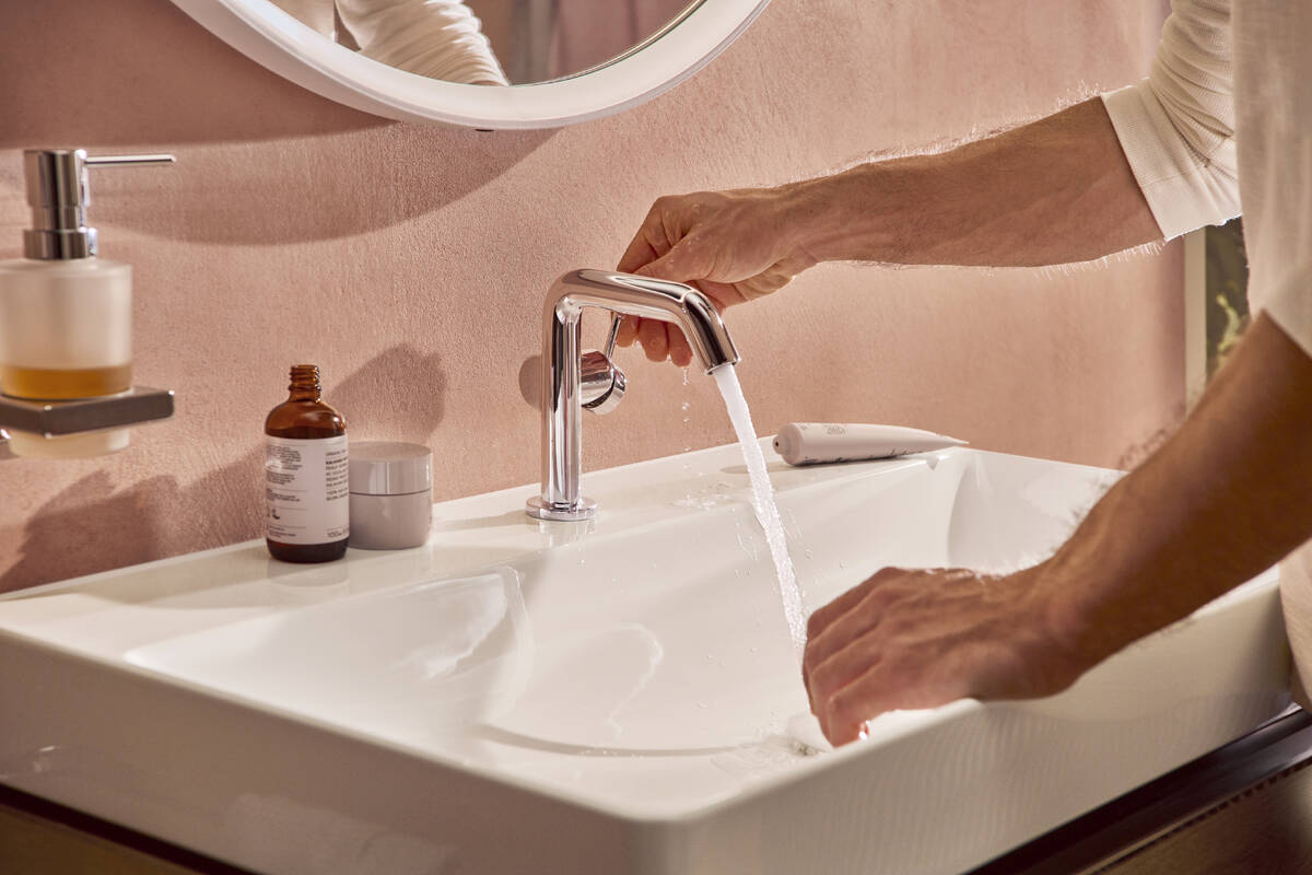 hansgrohe Washbasin mixers: Tecturis S, Single lever basin mixer