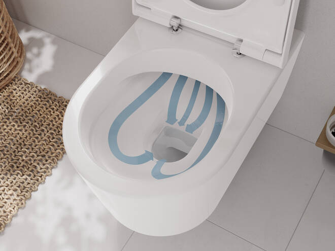 hansgrohe Toilet combinations: EluPura S, Wall hung WC Set 540
