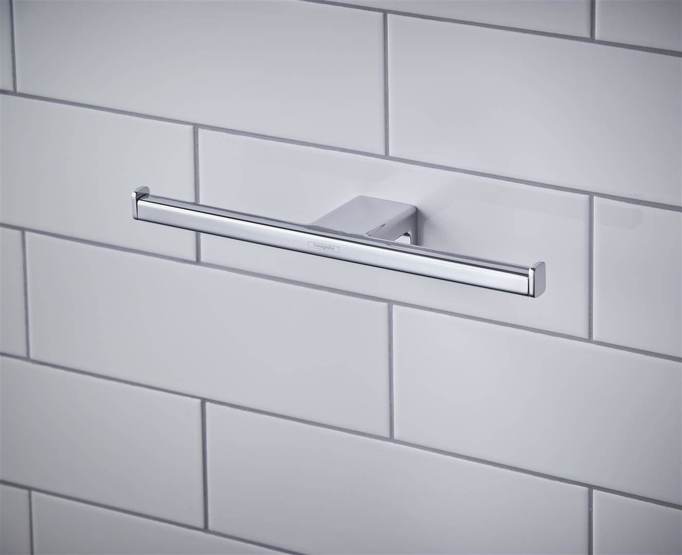 hansgrohe Accessories AddStoris, Toilet paper holder double, Item No