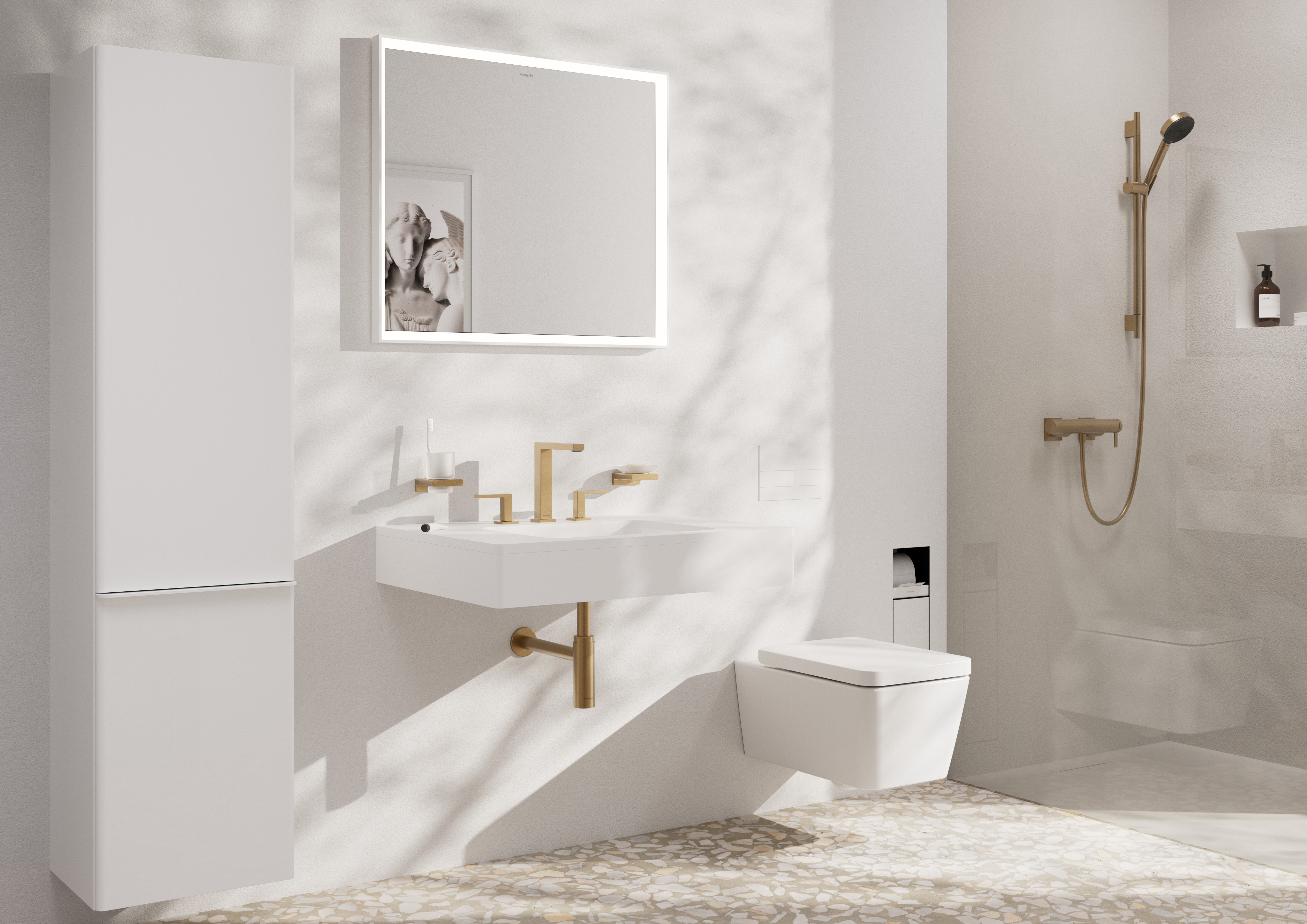 hansgrohe Washbasins: Xuniva Q, Undercounter basin 450/350 without 