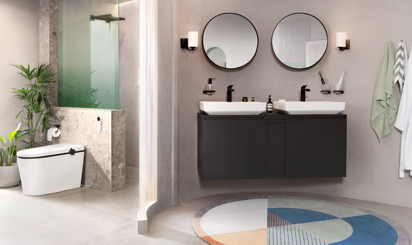 放大: Floorstanding Shower Toilet B 305 9