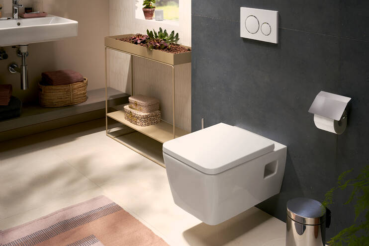 Közeli kép: WC-ülőke és fedél  SoftClose