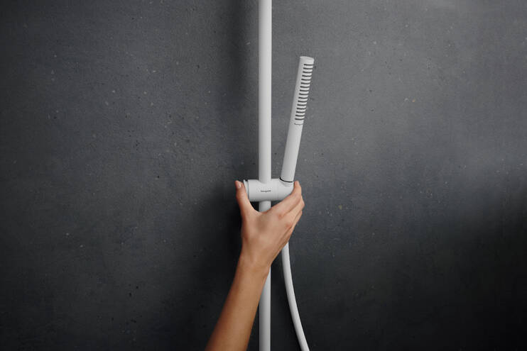 Close-up: Showerpipe 260 1jet EcoSmart with Ecostat Fine 4