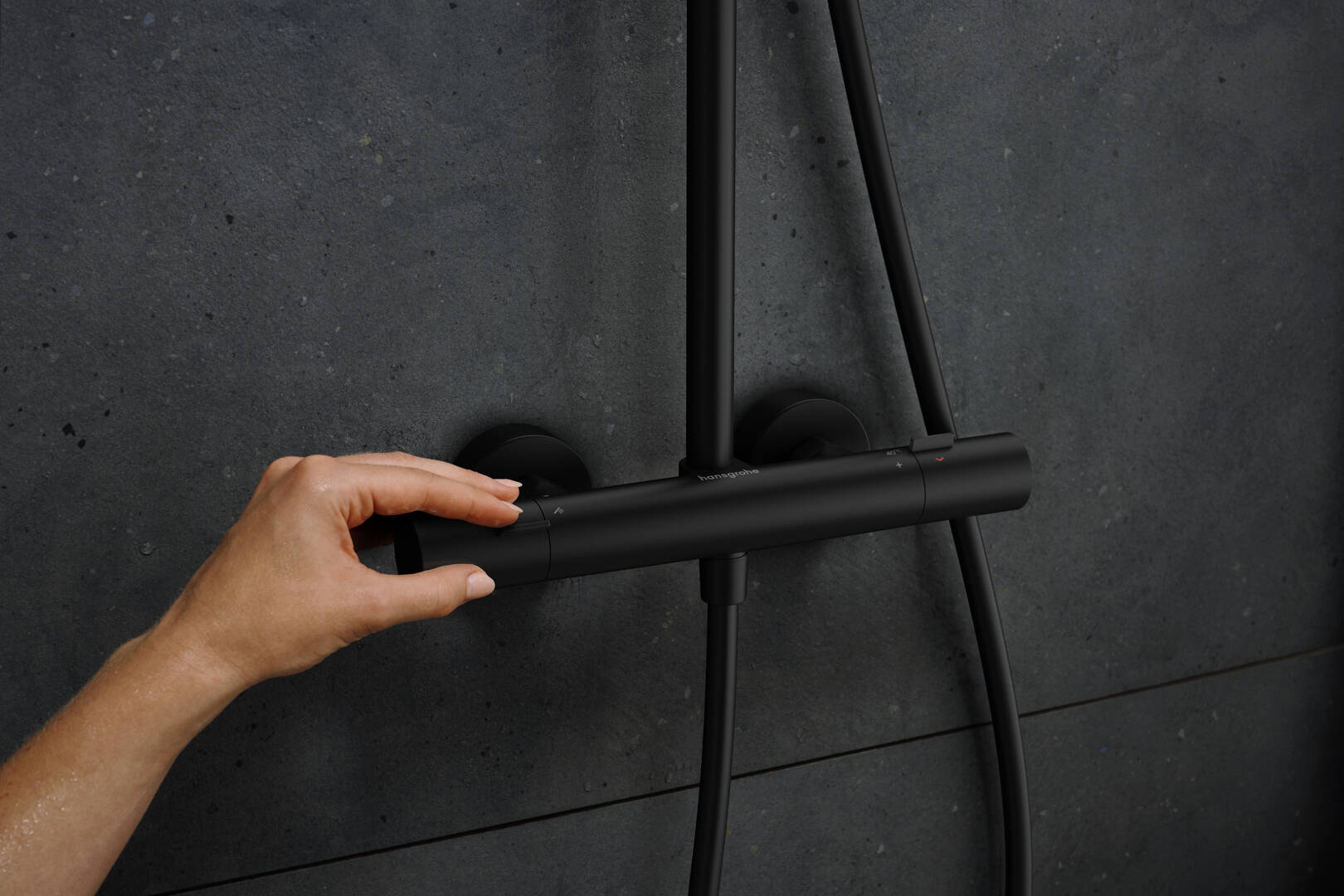 Fermer : Colonne de douche 260 1jet avec mitigeur thermostatique Ecostat Fine 6