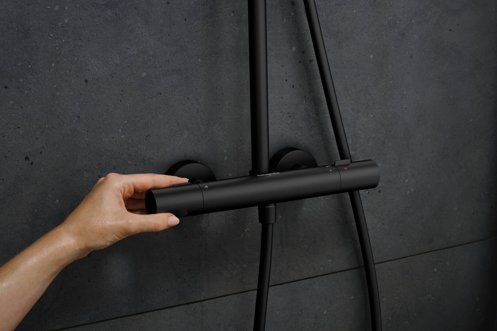 Fermer : Colonne de douche 260 1jet avec mitigeur thermostatique Ecostat Fine 2