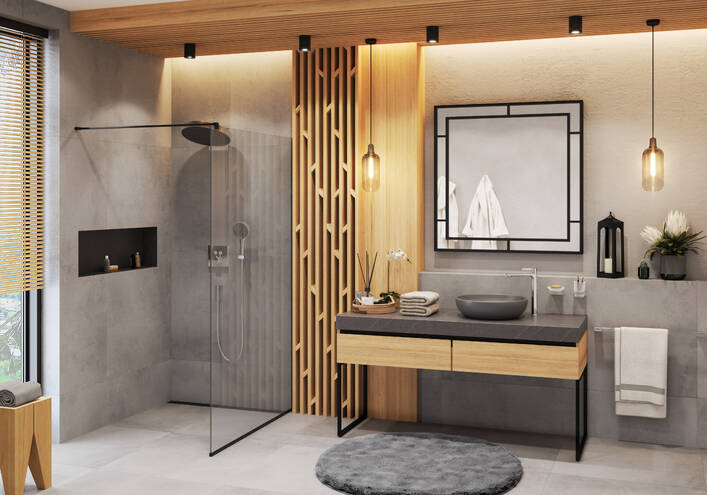 Közeli kép: Fejzuhany 360 1jet fali csatlakozóval 1