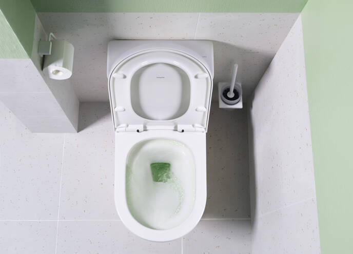 放大: WC seat and cover elongated with SoftClose and QuickRelease 6