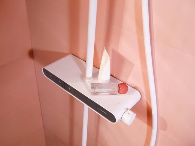 放大: Showerpipe 240 1jet grade 2 with bath thermostat ShowerTablet Select 360 1