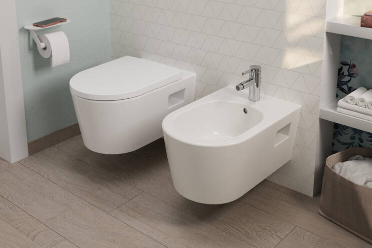 Fermer : Mitigeur de bidet avec garniture de vidage à tirette 1