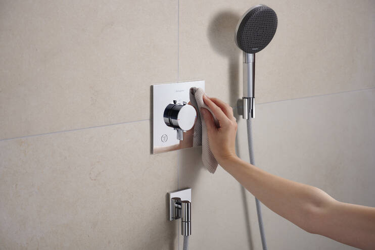 Close-up: Shower holder 4