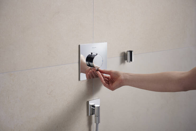 Close-up: Shower holder 20
