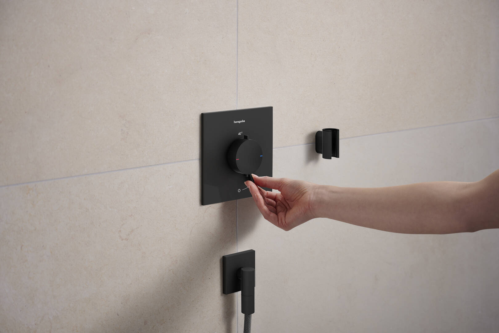 Close-up: Duschhållare 12