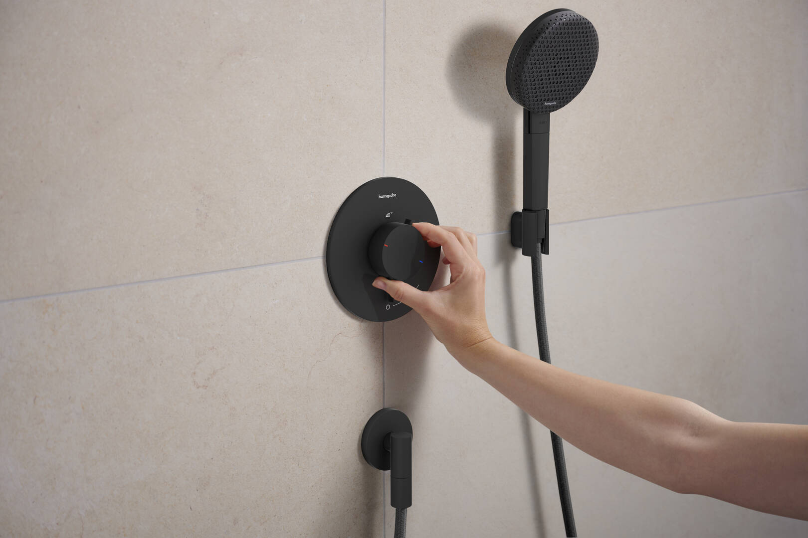 Close-up: Duschhållare 15