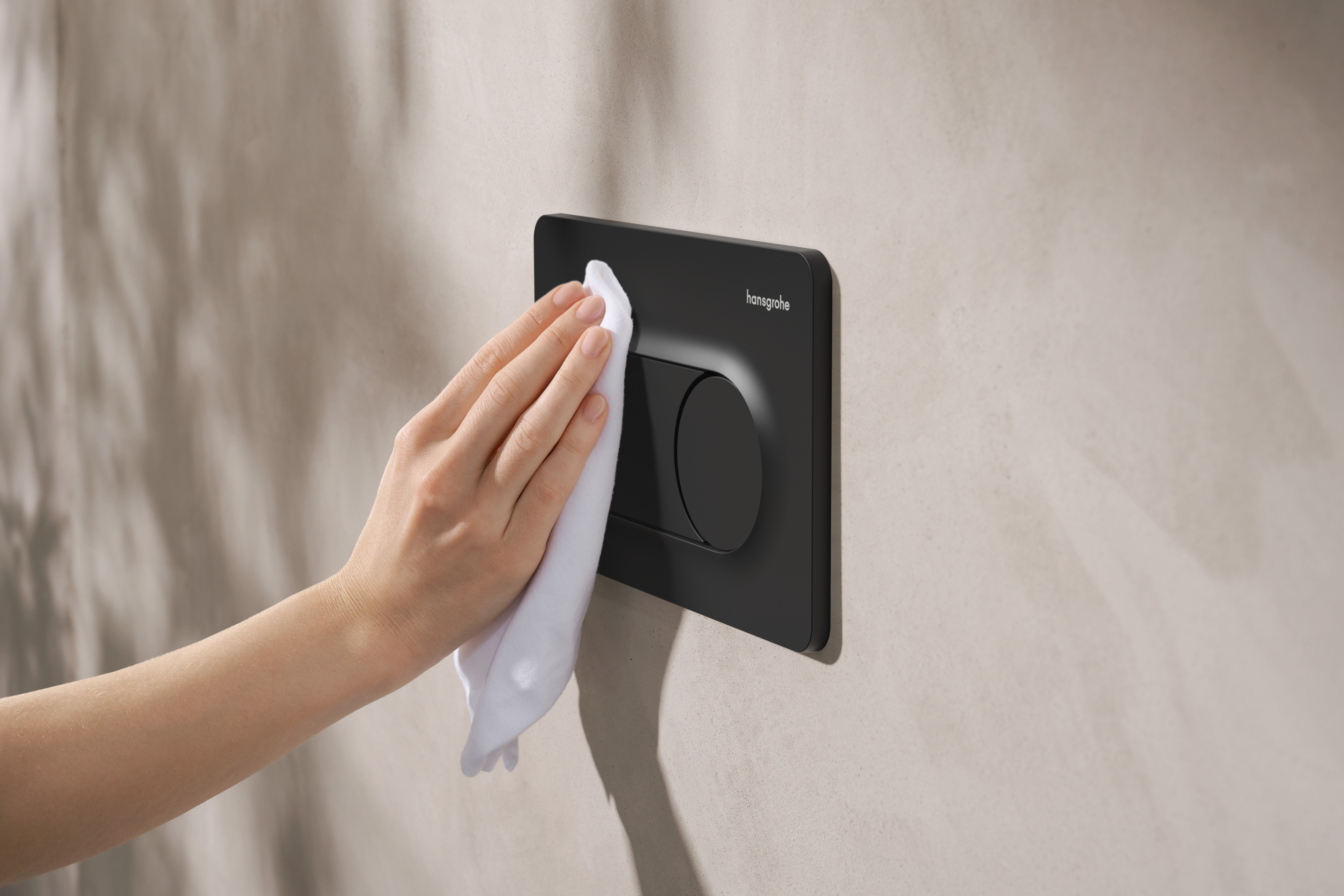 Close-up: Trykplade til dobbeltskyl 1