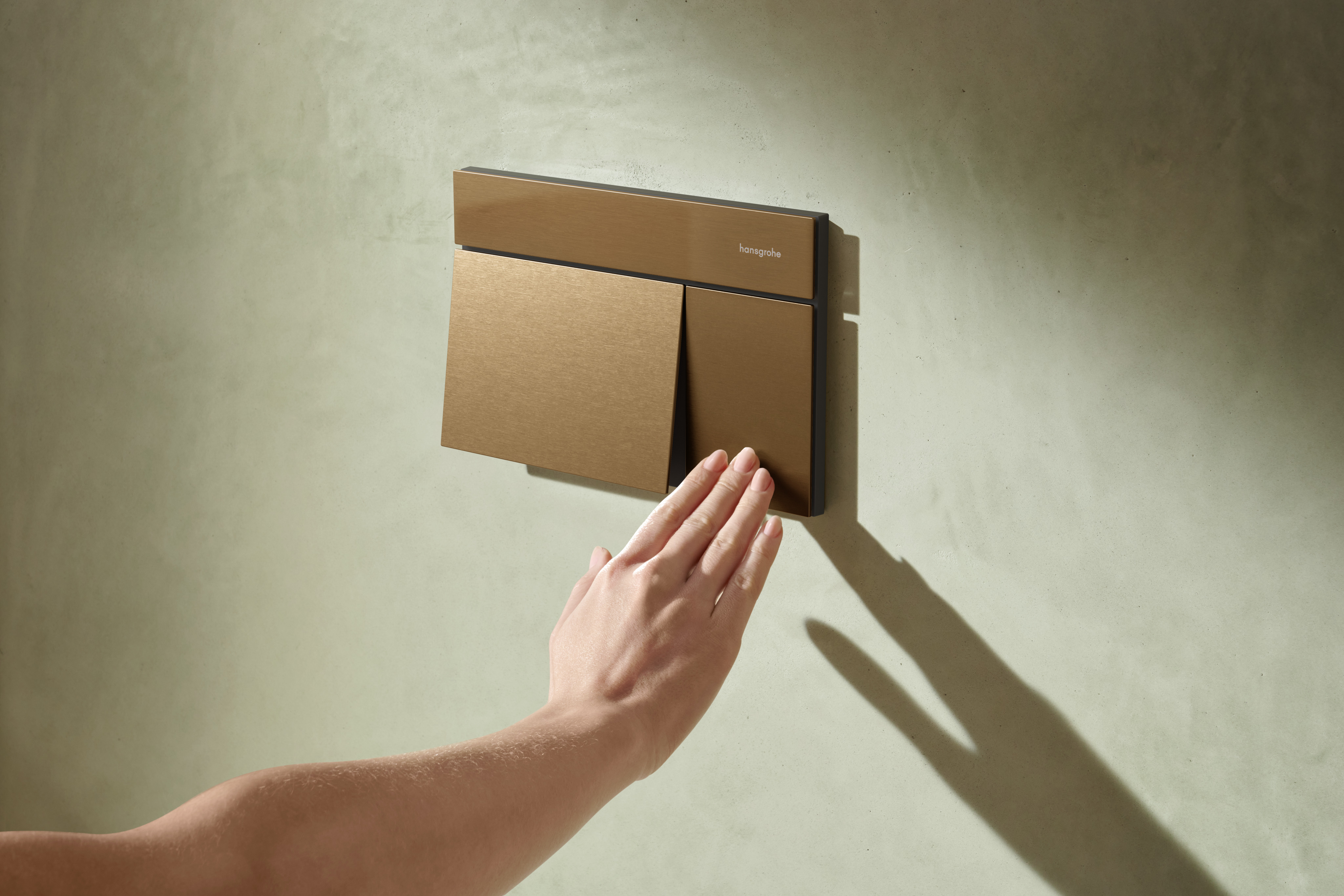 Fermer : Plaque de commande pour double chasse d'eau 2