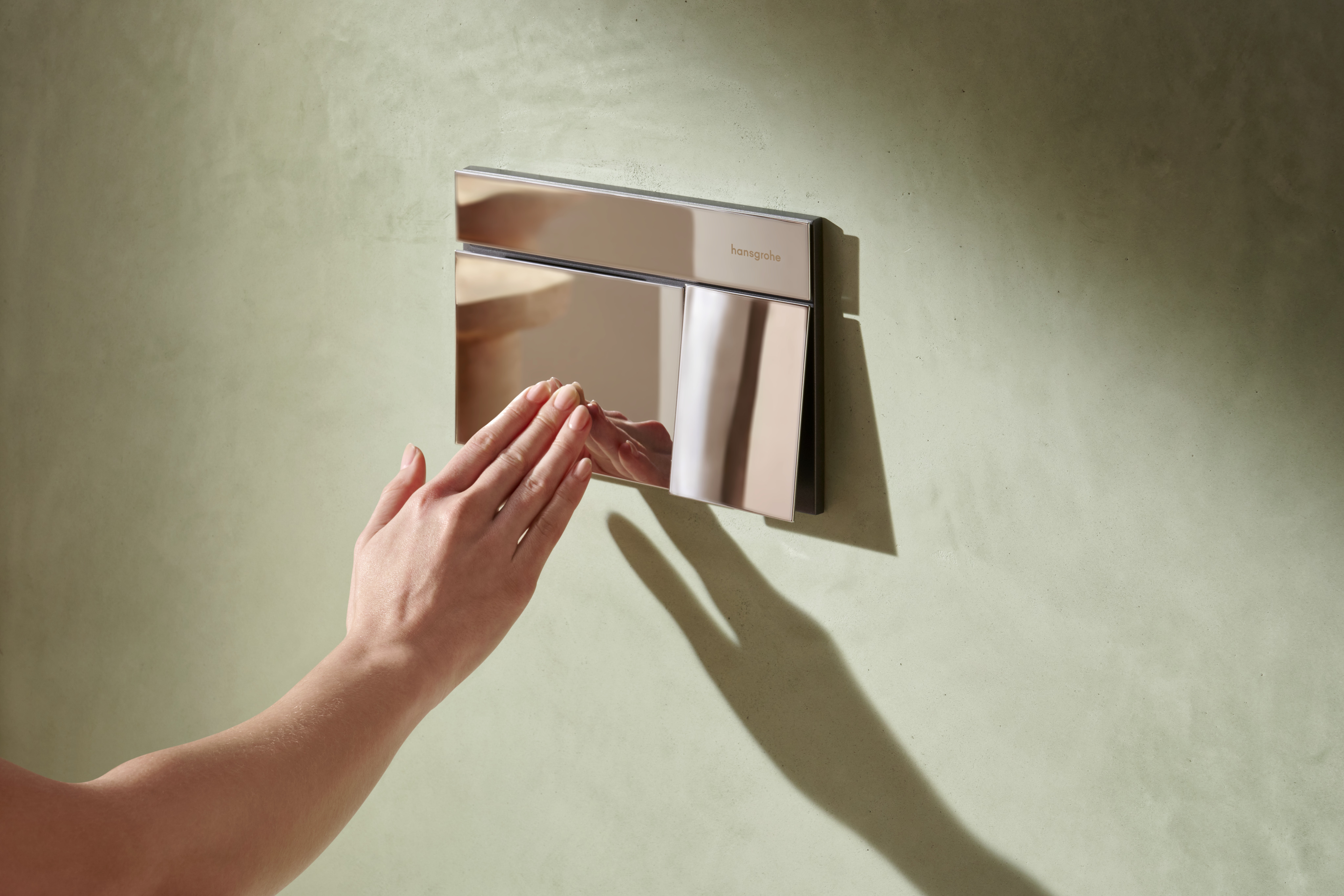 Detailný pohľad: Splachovacie tlačidlo pre splachovanie dual flush 4