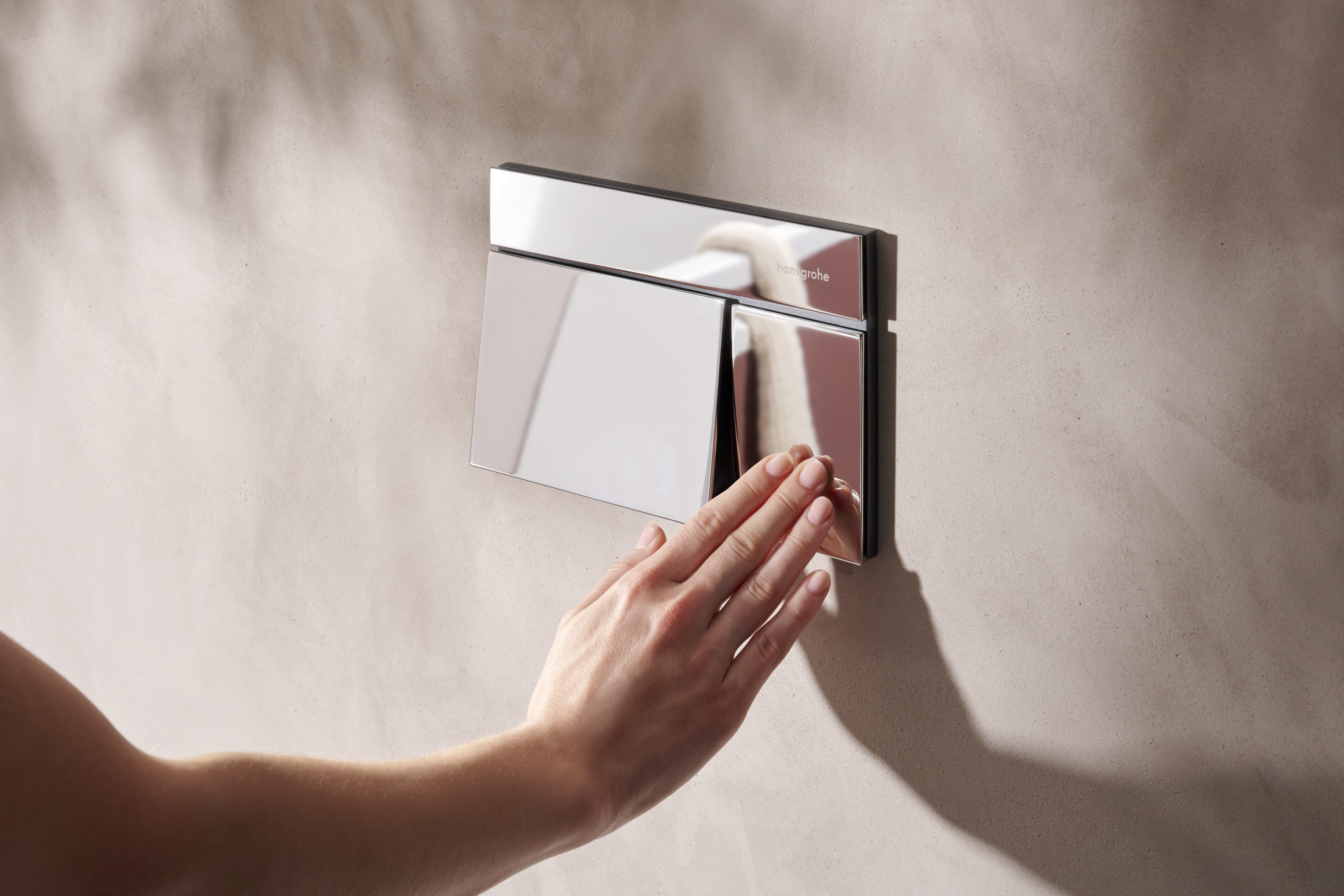 Detailný pohľad: Splachovacie tlačidlo pre splachovanie dual flush 3