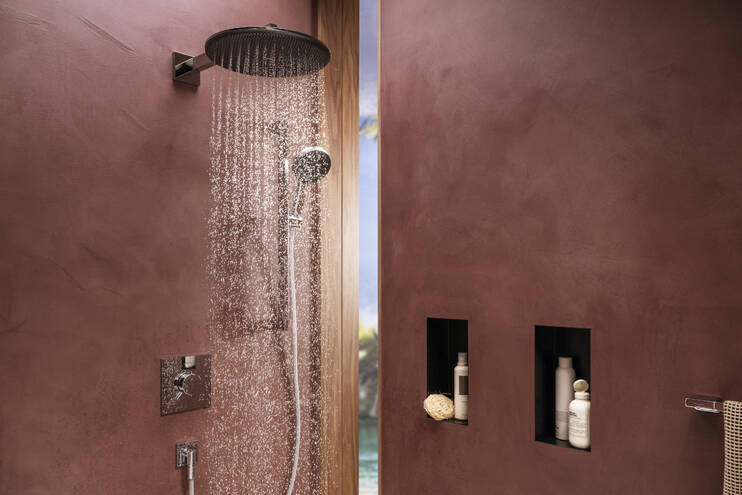 Close-up: Termostat för inbyggnad 2 funktioner 7