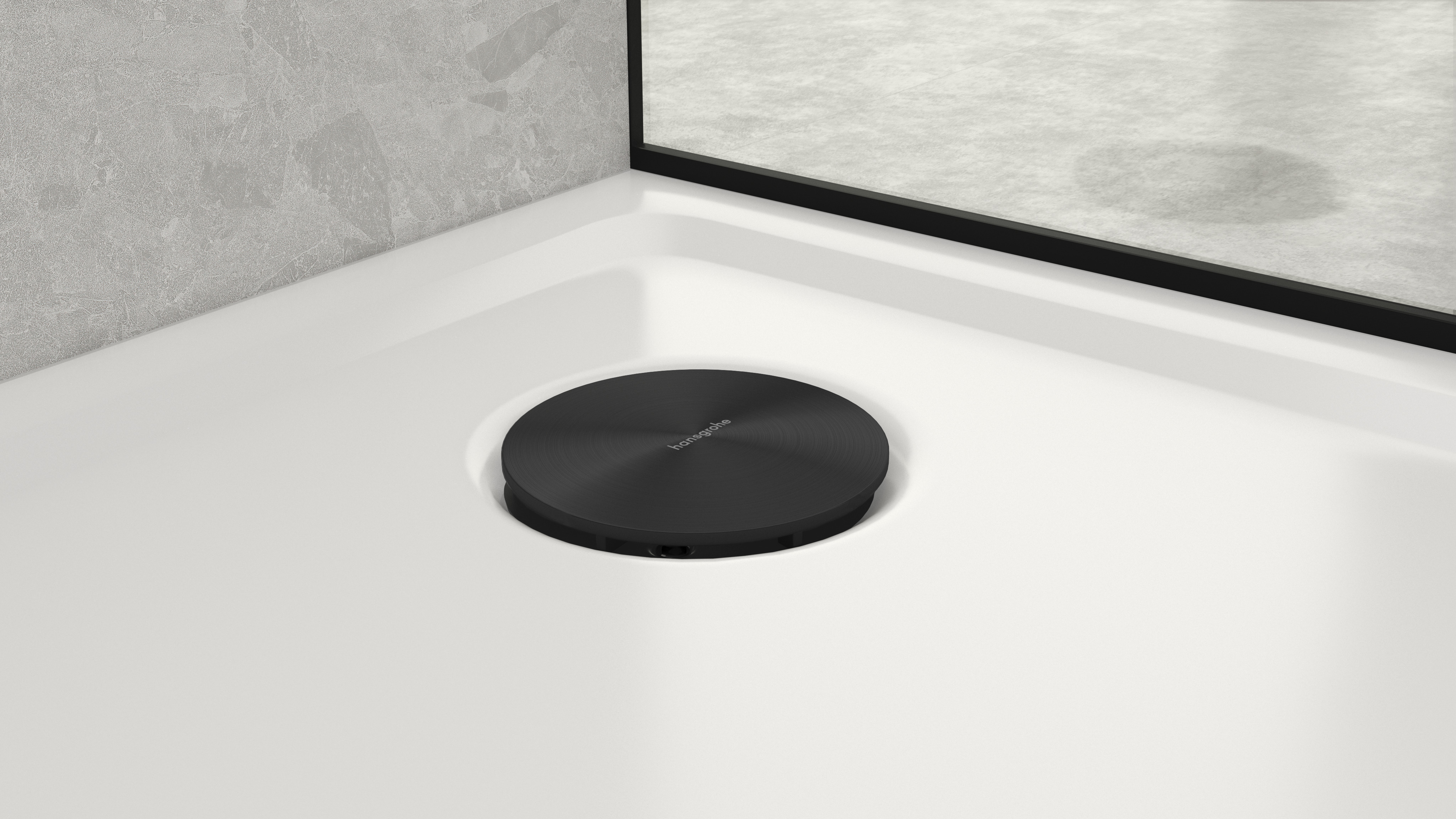 Primo piano: Set esterno per scarico per piatto doccia 1