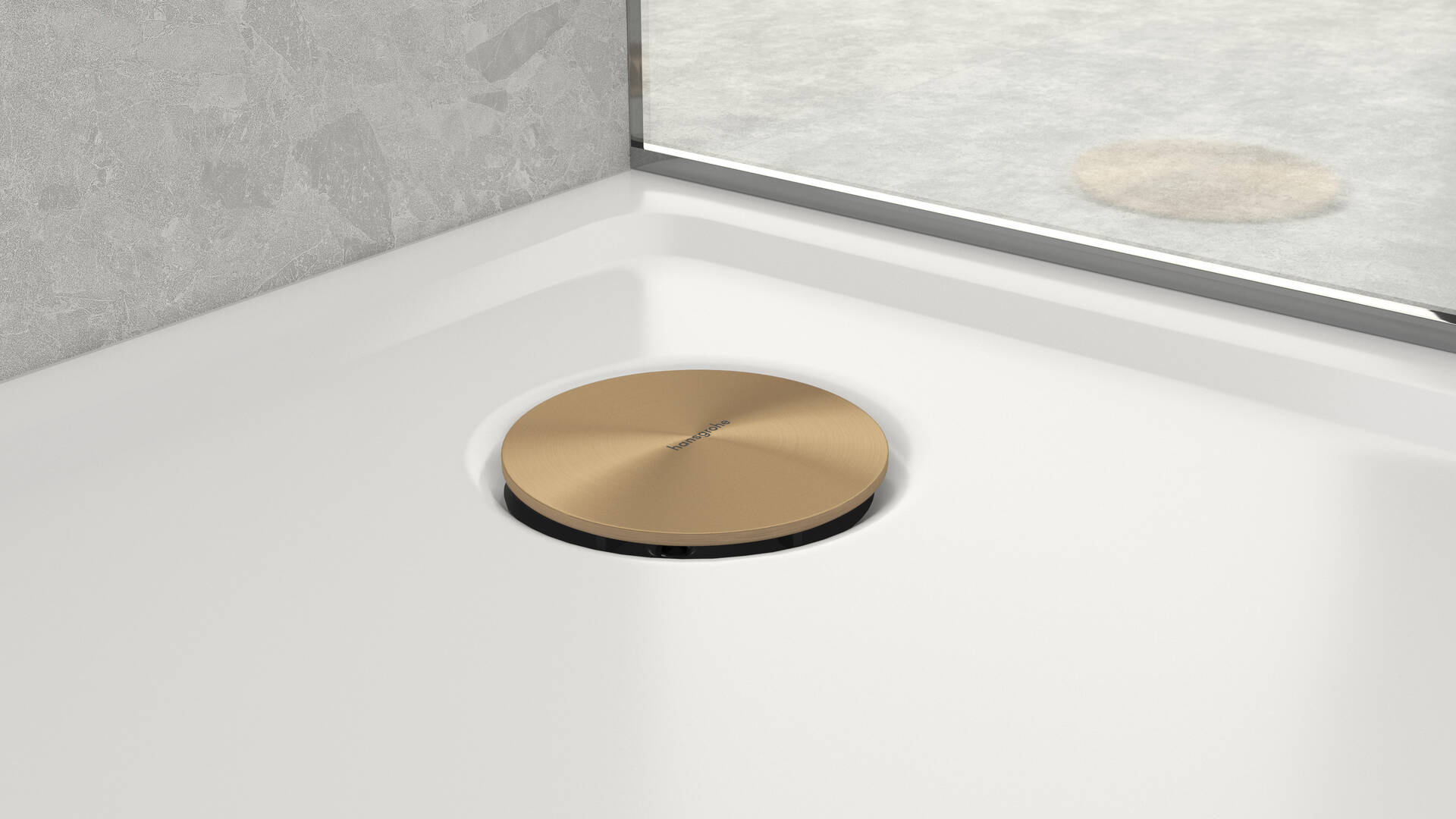 Close-up: Finish set waste set for shower tray 2