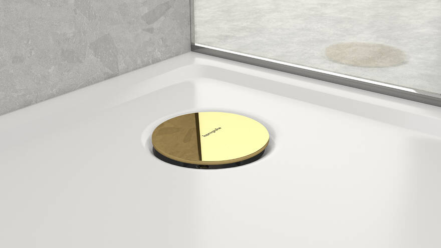 Close-up: Finish set waste set for shower tray 1