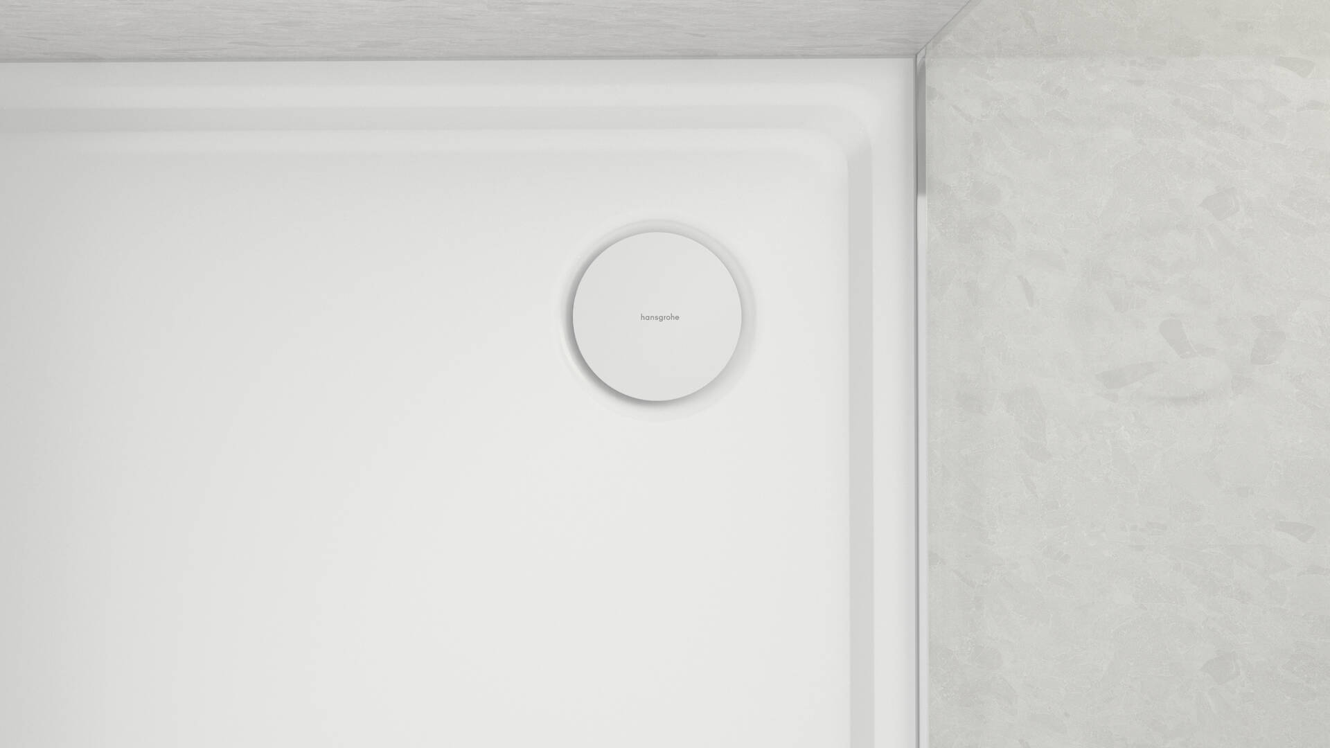 Close-up: Finish set waste set for shower tray 1