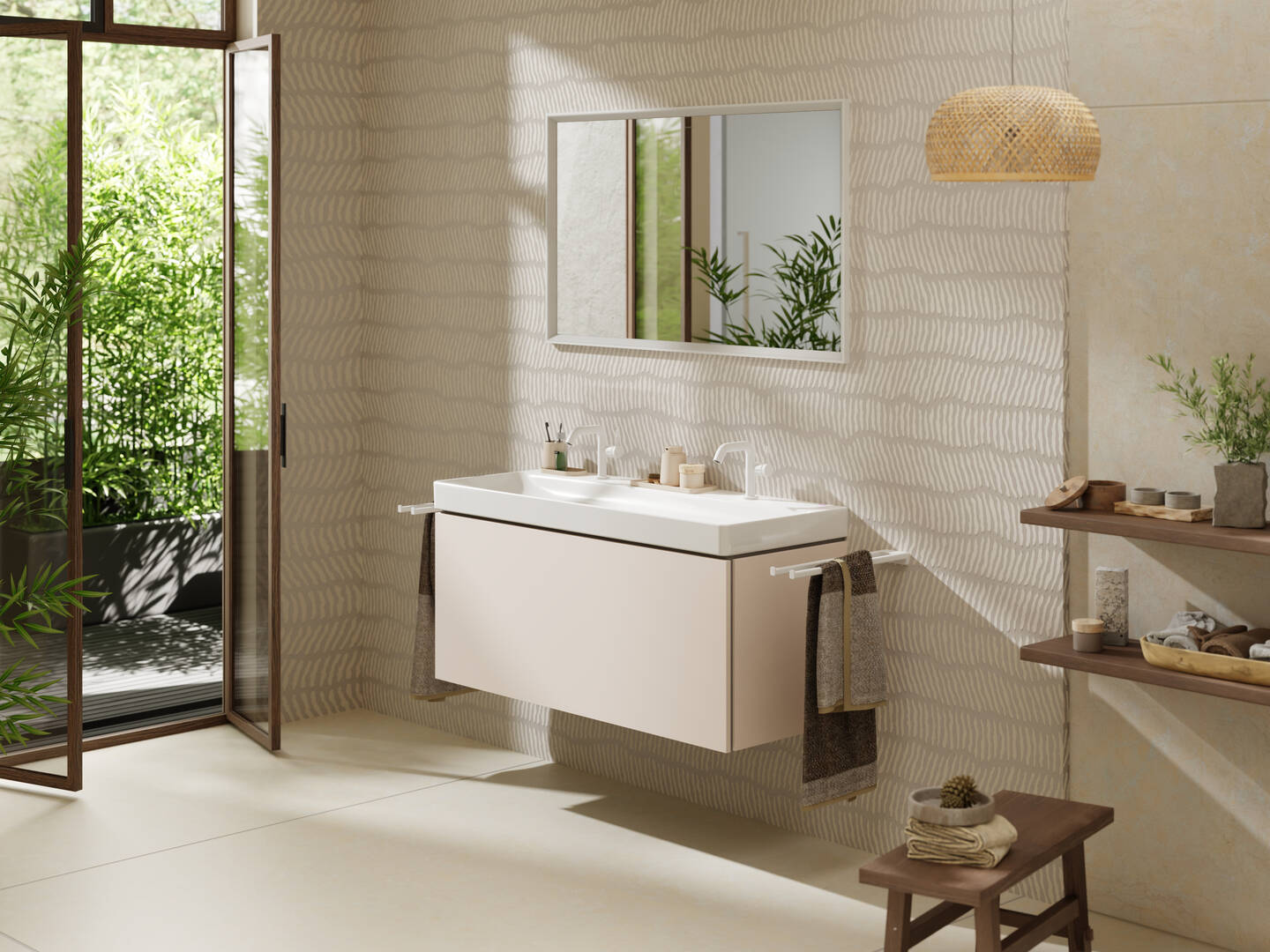 Close-up: Handdukshållare 6