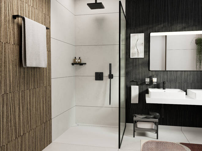 Close-up: Textile shower hose 125 cm 3