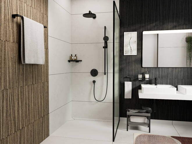 Close-up: Overhead shower 240 1jet EcoSmart 2