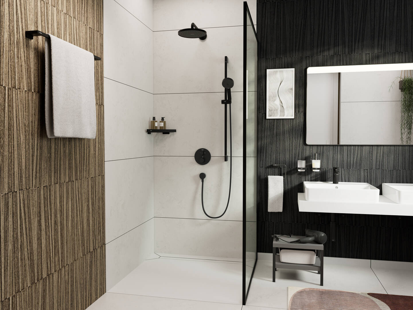 Close-up: Overhead shower 240 1jet EcoSmart 2