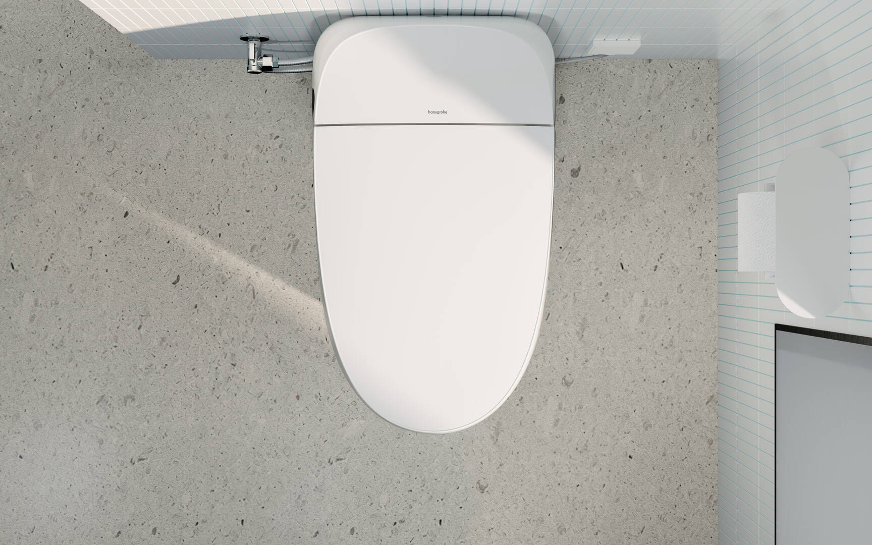 Close-up: Floorstanding eToilet 305 Basic 2