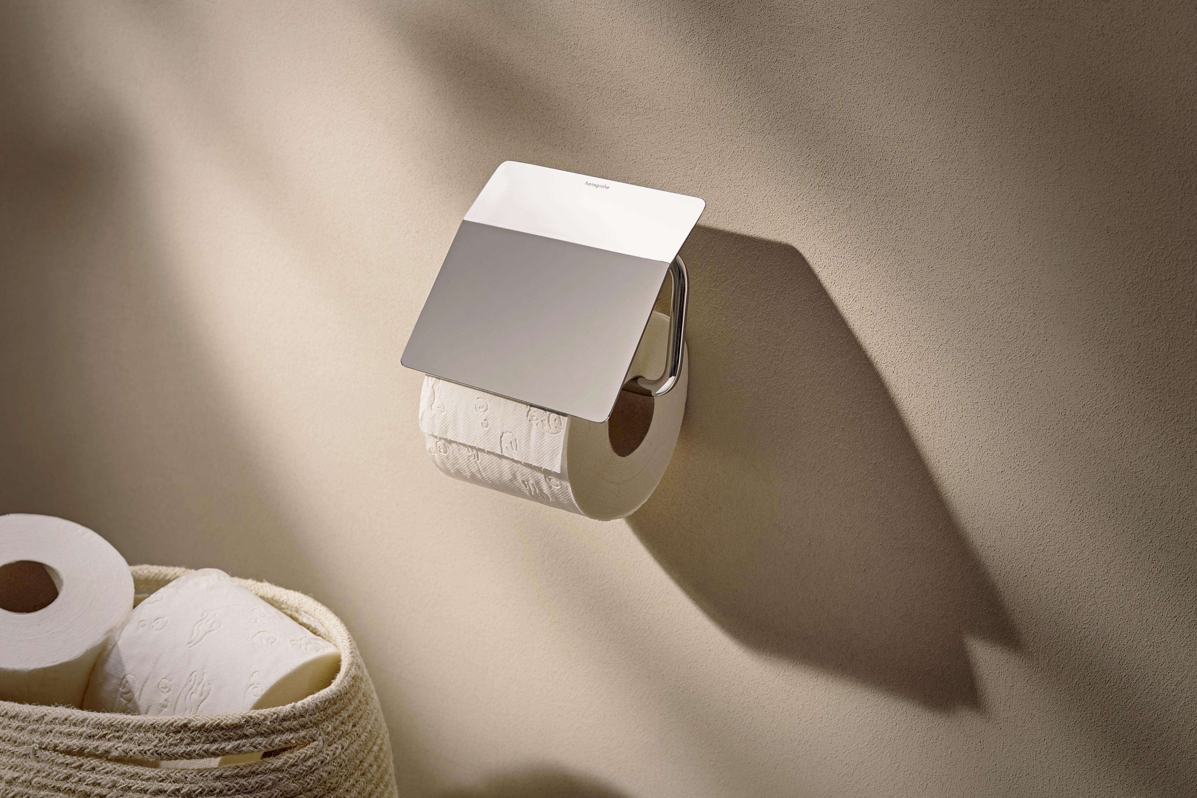 Close-Up: Papierrollenhalter mit Deckel 1