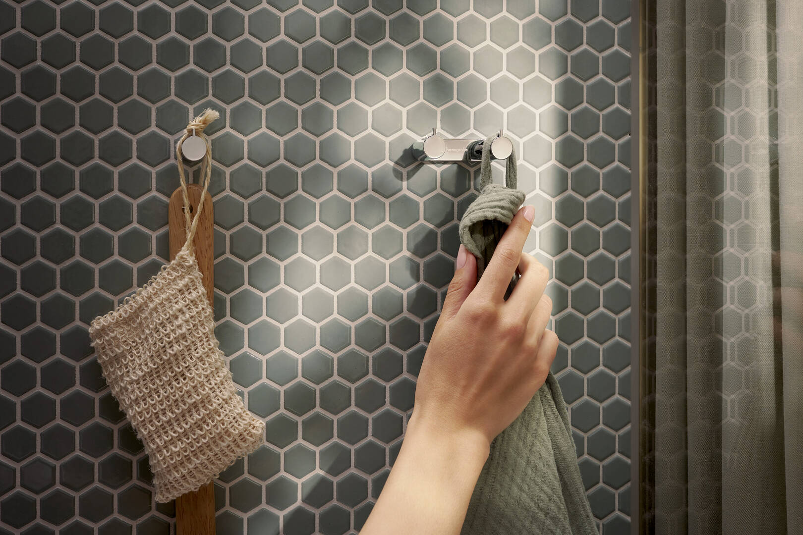 Primer plano: Percha doble 1