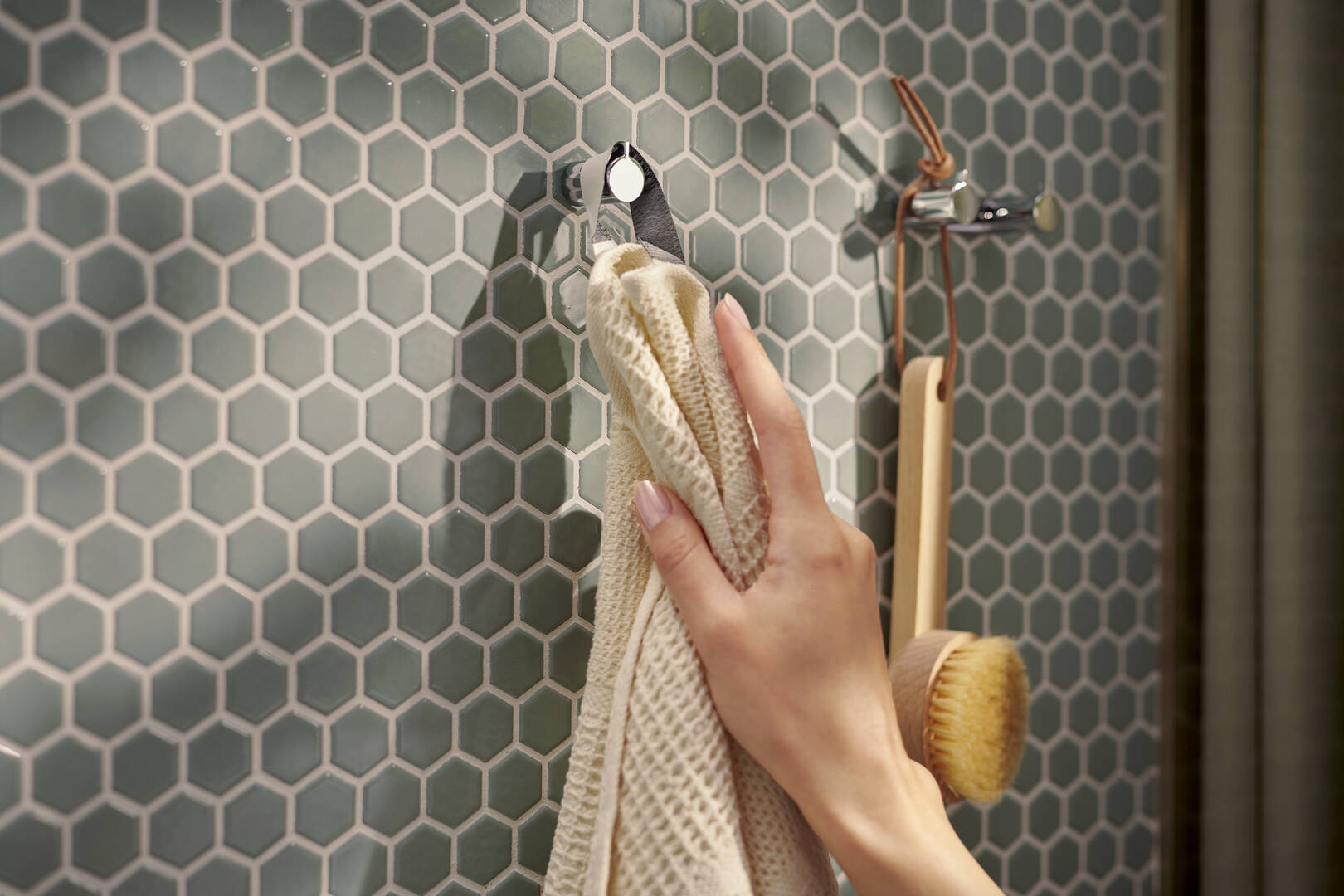 Close-Up: Handtuchhaken 1